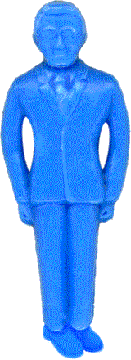 blue man image - quite cute, really